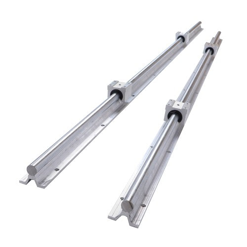 Solid Spare 4PCS SBR16UU Bearing Blocks with 2PCS SBR16-1500mm Linear Guide Rails New