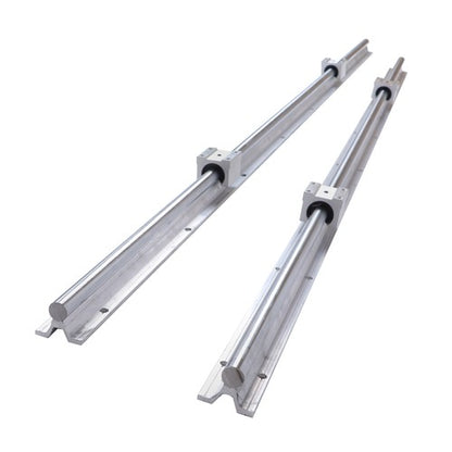 Solid Spare 4PCS SBR16UU Bearing Blocks with 2PCS SBR16-1500mm Linear Guide Rails New