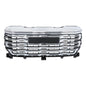 Solid Spare For GMC Sierra 1500 2022-2024 84878064 Front Upper Grille W/ Camera Hole Chrome
