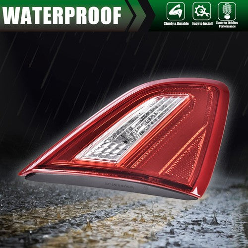 Solid Spare Fit For 16-18 Nissan Altima Rear Left Side Inside Tail Light Brake Lamp