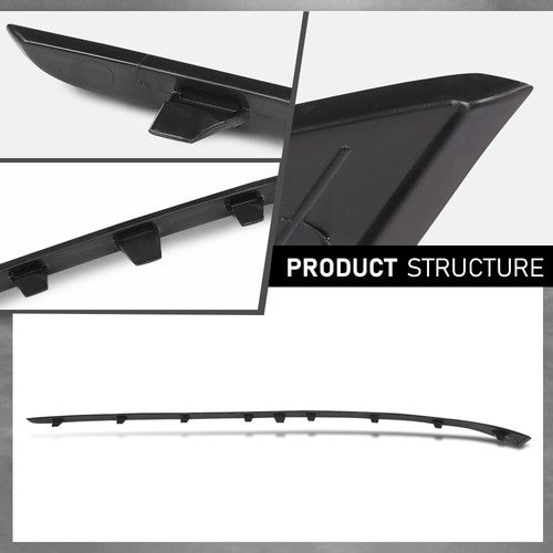 Solid Spare Front Bumper Face Bar Trim Molding Fit For 2015-2016 Audi A3 Left Side 8V5807533