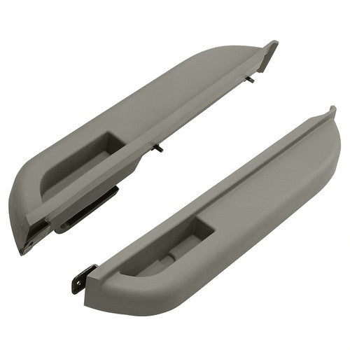 Solid Spare 2x Front Door Armrest for Chevy Blazer C/K1500 C/K2500 1990-1994 GMC Yukon Gray