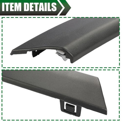 Solid Spare Fit For 2017-2022 Jeep Compass Front Left Wheel Molding Fender Flare Textured