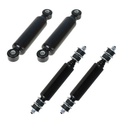 Solid Spare Fit For Club Car DS Precedent Gas/ Electric Front & Rear Shock Absorber Set New