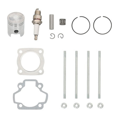 Solid Spare 50cc Cylinder Piston Gasket Head Top End Kit For Yamaha PW50 1981-2009 NEW