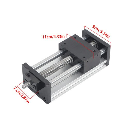 Solid Spare Sliding Table Linear double-track Module 100mm Ballscrew SFU1605 Motion Stage