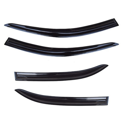 Solid Spare 4pcs Window Visors For Toyota Corolla 2003 2004-2008 Smoke Sun Rain Vent Shade