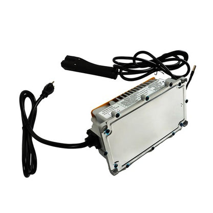 Solid Spare 48V 18A Charger With Triangular Plug Waterproof Fit For EZGO RXV &TXT Golf Cart