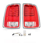 Solid Spare Rear LED Tail Lights Lamp Driver& Passenger Fit For 2013-2018 Ram 1500 2500 3500