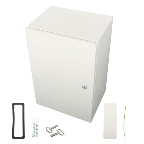 Solid Spare Carbon Steel 24x16x12'' Steel Electrical Box Electrical Enclosure Box IP65