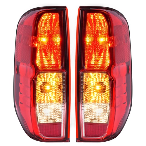 Solid Spare Pair Tail Lights Lamps For Nissan Frontier 2005-21 Suzuki Equator 09-12 w/ Bulbs