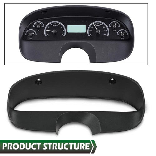 Solid Spare Fit For 1994-1996 Chevy Impala SS/Caprice Instrument Gauge Cluster Dash Bezel