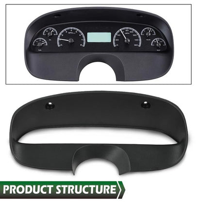 Solid Spare Fit For 1994-1996 Chevy Impala SS/Caprice Instrument Gauge Cluster Dash Bezel