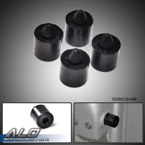 Solid Spare New Fit For Ford Ranger F150 Lincoln 16.5MM Exterior Rubber Bumpers Set Of 4 New