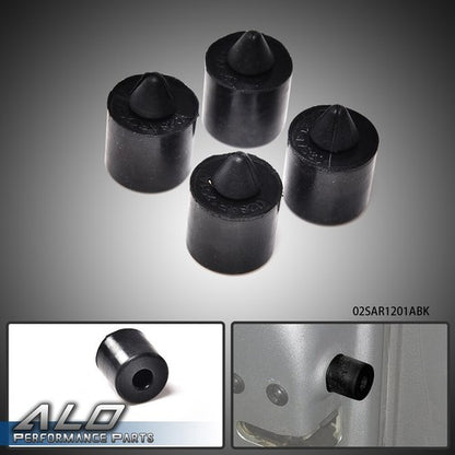 Solid Spare New Fit For Ford Ranger F150 Lincoln 16.5MM Exterior Rubber Bumpers Set Of 4 New