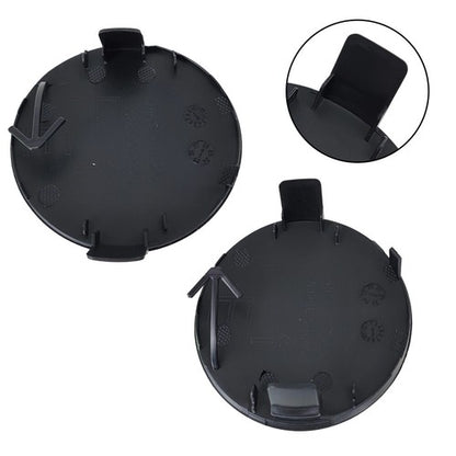 2PCS LH&RH Pair Front Bumper Tow Hook Cover Caps For Toyota RAV4 2013 2014 2015