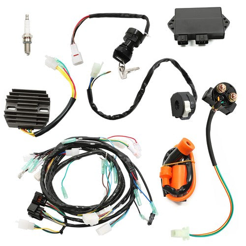 Solid Spare For Yamaha Warrior 350 YFM350X 1997-01 Ignition Coil CDI regulator Wire Harness