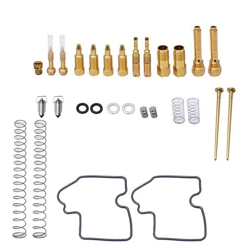 Solid Spare For Kawasaki Prairie 650 700 Brute Force 650 KVF650 Carburetor Rebuilt Kit USA