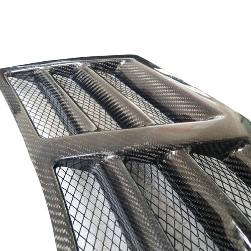 Fit 2008-2022 2023 Nissan GT-R R35 Carbon Fiber Front Fender Side Grille Pair
