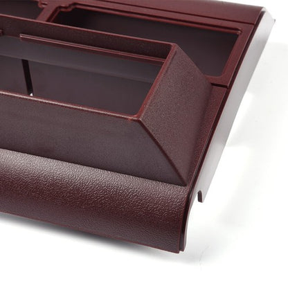 Solid Spare Pocket Radio Dash Bezel Kit Mount Trim Red Fit For 1988-1994 Chevy GMC Trucks