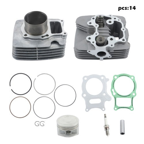 Solid Spare For HONDA 2002-2014 TRX250 RECON 250 Cylinder head, gasket 12200-HM8-305