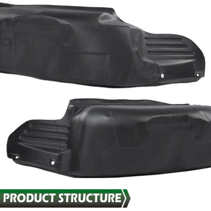 Solid Spare Rear Fender Liner Wheel Well Guard Fit For 2021-2024 Ford F-150 ML3Z9927886A