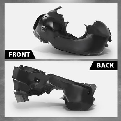 Solid Spare Front Fender Liner Splash Shield Left+Right Side Fit For 2012-2018 Ford Focus
