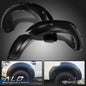 Solid Spare FIT FOR 11-18 FORD RANGER T6 POCKET STYLE FENDER FLARES SMOOTH BLACK 6Pcs
