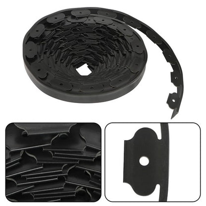 Solid Spare L-shaped Landscape Edging Border Kit 100'1.7"No-Dig Garden Edge Lawn Border New