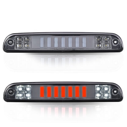 Solid Spare Fit For 1999-2016 Ford F250 F350 Super Duty Smoke LED 3rd Brake Light Cargo Lamp