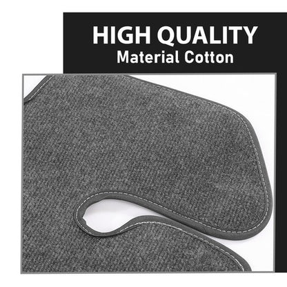 Solid Spare 6PCS Floor Mats Interior Carpets Rug Kit Gray Fit For 1997-2006 Jeep Wrangler TJ