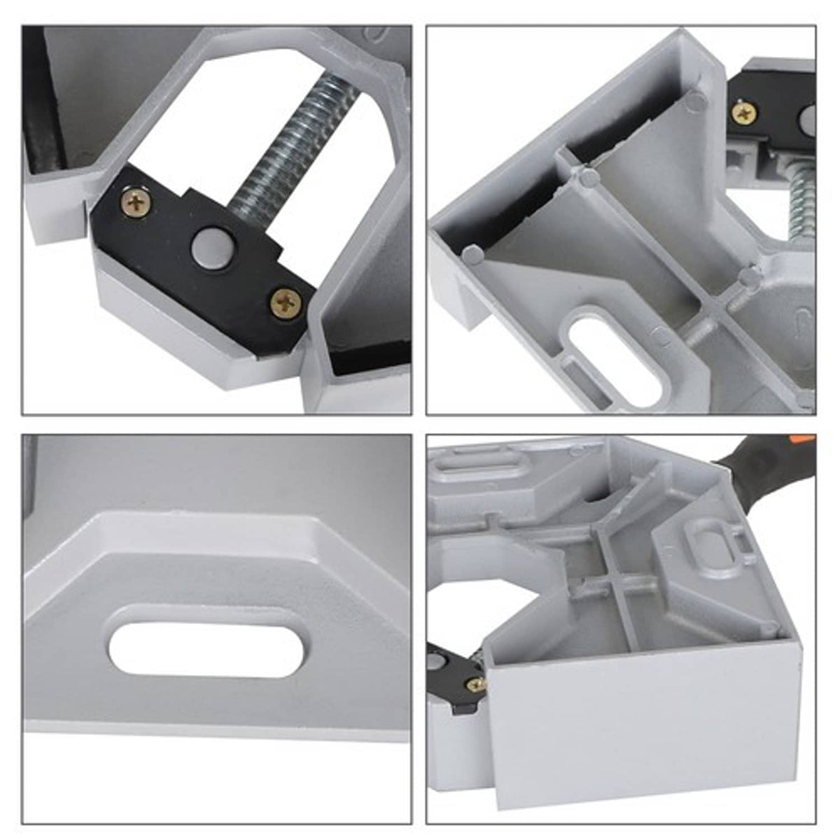 Solid Spare For Woodworking DIY 4pcs Corner Clamp | Right Angle Clamp 90 Degree Wood Clamps