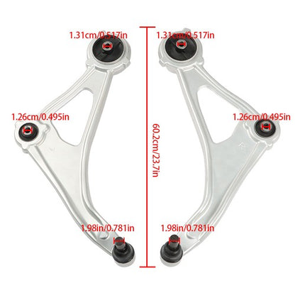 Solid Spare 2Pcs Front Lower Control Arm w/Ball Joint New For Nissan Maxima Altima 2015-2019