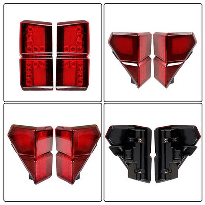 Solid Spare For 2018-2021 Polaris Ranger 1000 Xp Crew Left & Right Tail Lights Pair 2413766