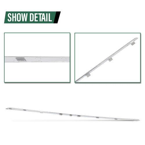 Solid Spare Front Bumper Trim Fit For 10-13 Mercedes Benz E350 E550 Side Molding Left+Right