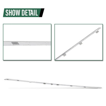 Solid Spare Front Bumper Trim Fit For 10-13 Mercedes Benz E350 E550 Side Molding Left+Right