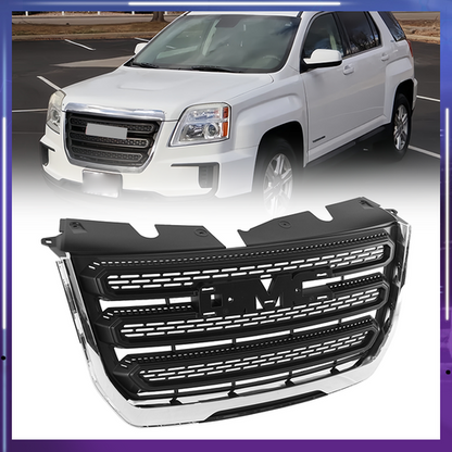 Front Grille Chrome Frame Black Mesh For GMC Terrain SL SLE 2016-2017 23379208