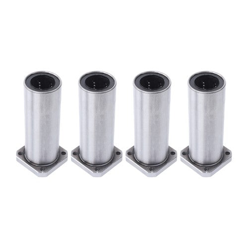 Solid Spare 4Pack of LMK25UU 25mm 40mm 59mm Square Linear Ball Bearings for CNC 3D Printer