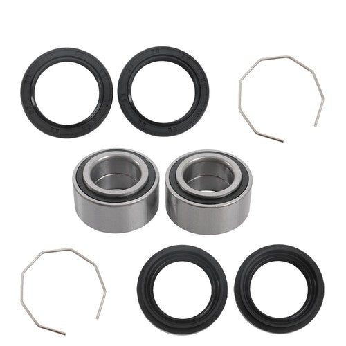 Solid Spare Front Wheel Hub Bearings Seal Kit Fit For Arctic Cat 375 400 500 600 Bearcat 454