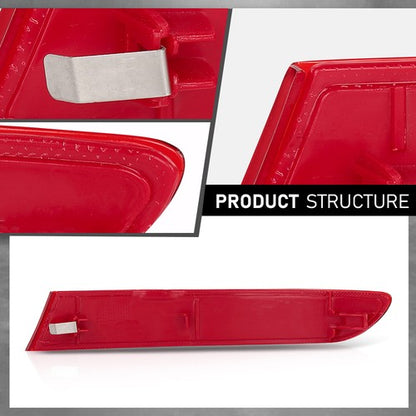 Solid Spare Left Rear Bumper Reflector Lamp Housing Fit For 2015-2017 BMW X3 F25 63257352209
