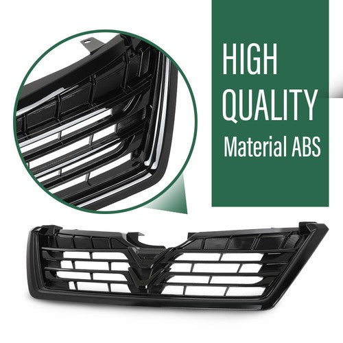 Solid Spare Fit For 22-24 Subaru Forester Sport Front Bumper Upper Grille Grill J1010SJ260