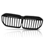 Solid Spare Front Kidney Grille Gloss Black Fit For 20-22 BMW G11 G12 LCI 7 Series Sedan 4DR