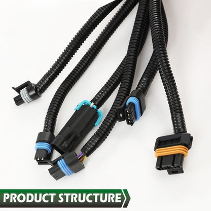 Solid Spare Fit For DBC LS1 97-06 T56 Or Non-Electric Trans Standalone Wiring Harness