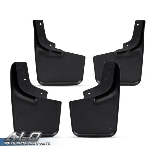 Solid Spare Front Rear Set Splash Mud Guards Flaps Fit for 04-14 Ford F-150 w/ Fender Flares