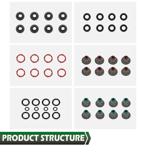 Solid Spare Fit For 2007-2014 Cadillac GMC Chevrolet Pontiac G8 6.0L 6.2L Head Gasket Set