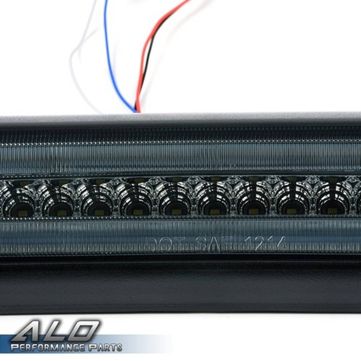 Solid Spare Fit For 09-14 Ford F-150 Smoke Lens LED 3rd Tail Brake Light Cargo Lamp