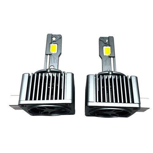 For 2Pcs D3S D3R LED Headlight Bulbs 120W 6500K Super White HID Xenon Conversion