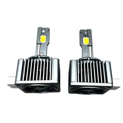 For 2Pcs D3S D3R LED Headlight Bulbs 120W 6500K Super White HID Xenon Conversion