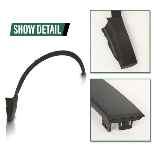 Solid Spare Front Left+Right Fender Trim Wheel Arch Molding Fit For 2017-2022 Honda CR-V