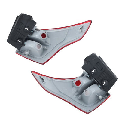 Solid Spare 2pcs Left+Right Red Rear Tail Light Brake Lamp For Ford Escape 2013-2016 Halogen